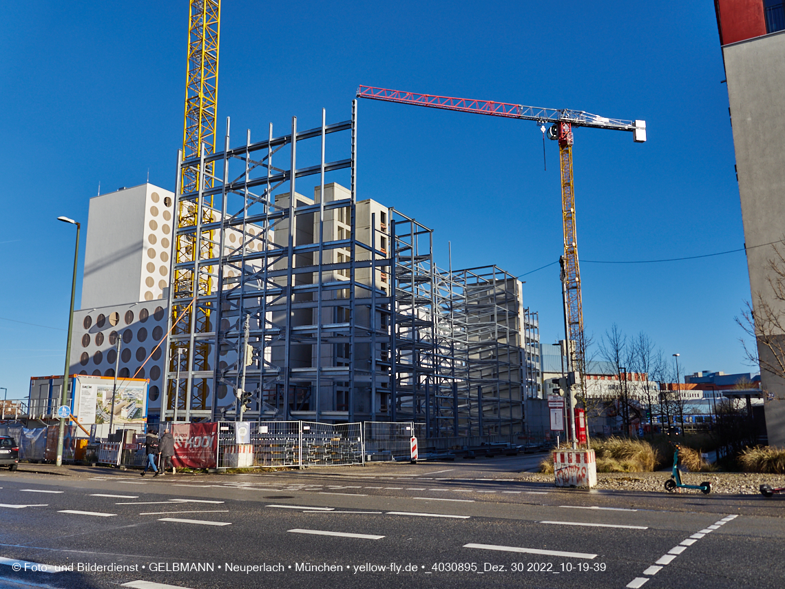 30.12.2022 - Baustelle R.EVO in Neuperlach-Süd